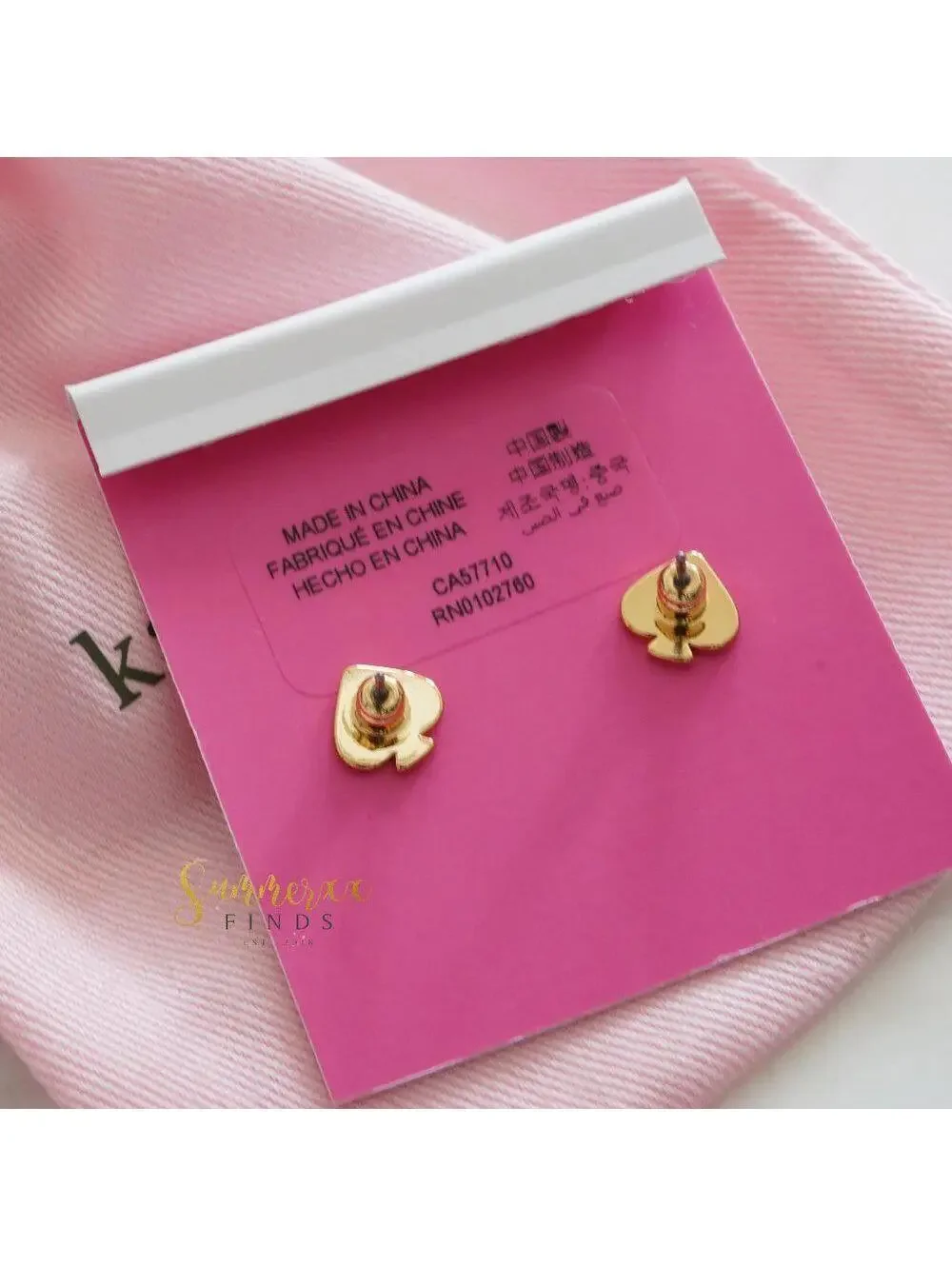 Kate Spade Social Butterfly Stud Earrings - Picture 3 of 9